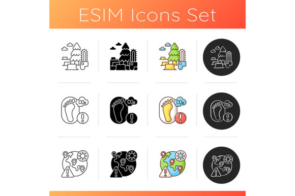 Download Global Warming Icons Set - Warming Collection