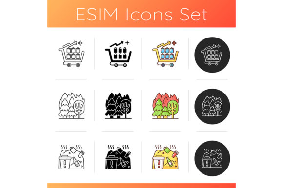 Download Global Warming Icons Set - Warming Collection