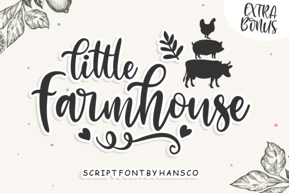 Download Little Farmhouse Font - House Collection
