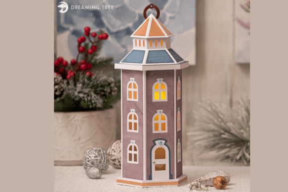 Download House Lantern Large SVG - House Collection