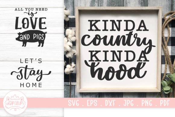Download Farmhouse Sign SVG Cut File - House Collection
